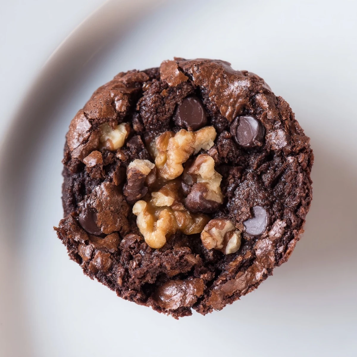 Fudgy Chocolate Brownie Bites with gooey centers and crisp tops, dusted with powdered sugar and perfect for parties.