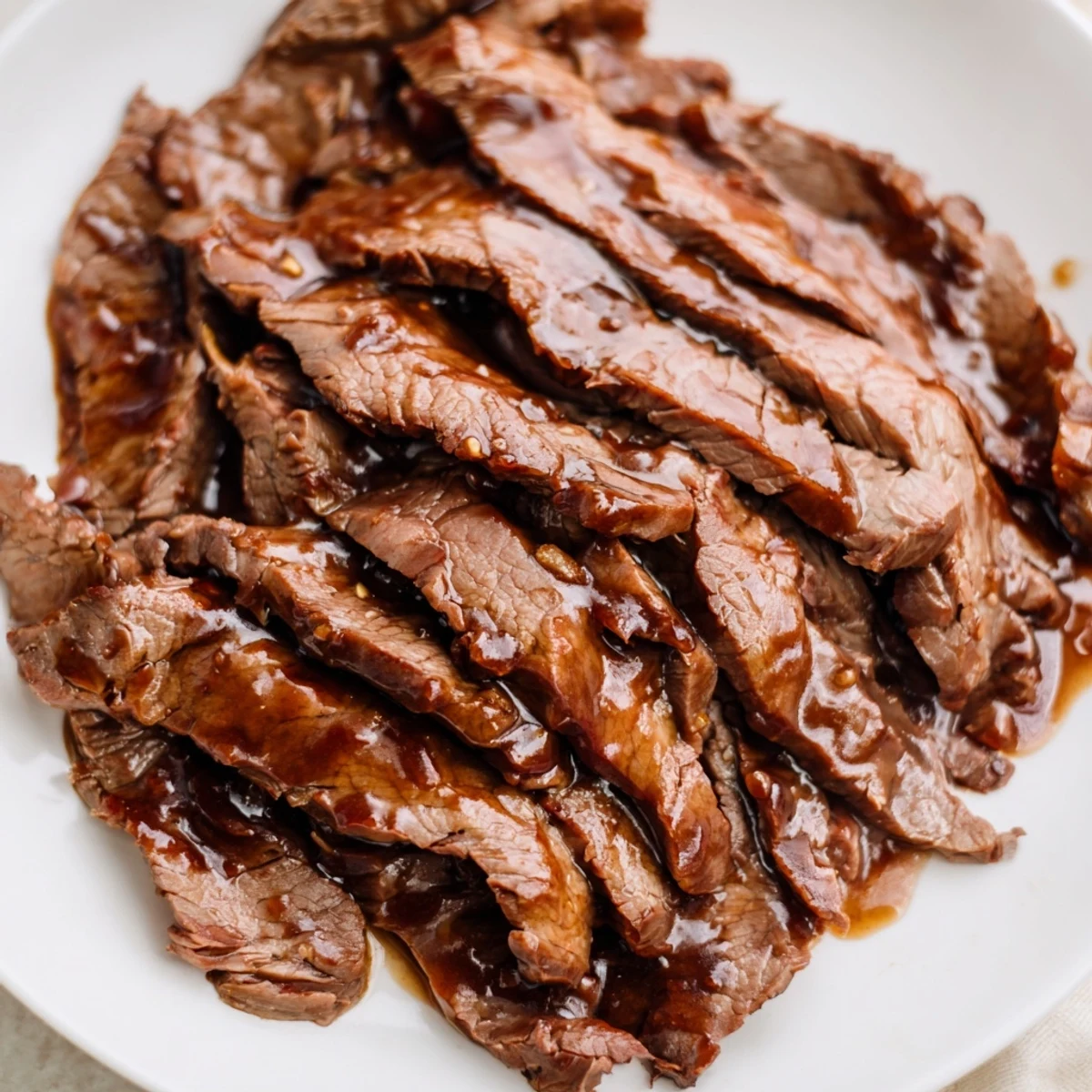 In this Ultimate Slow Cooker Mongolian Beef, tender beef simmers in a sticky garlic hoisin sauce in a slow cooker.  