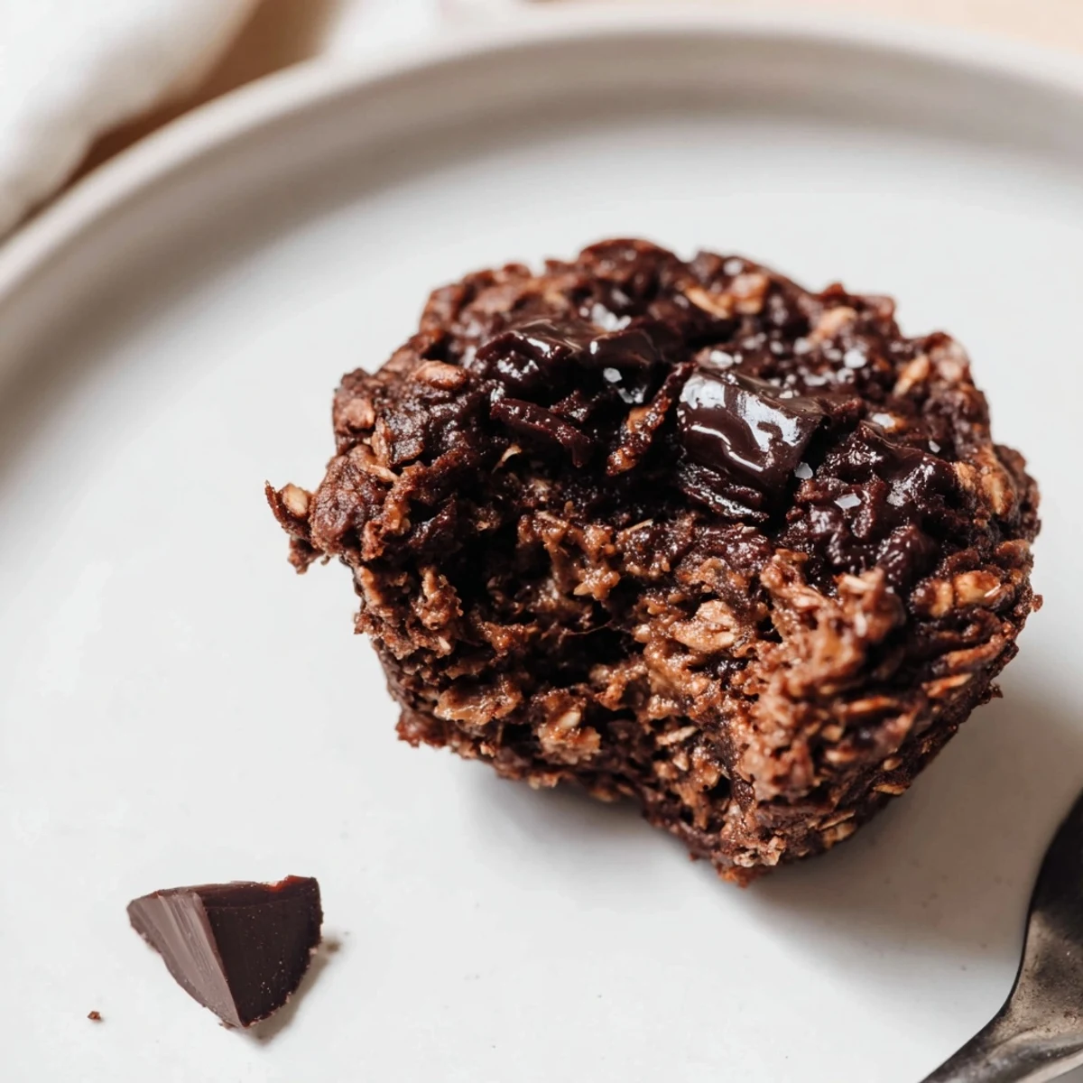 Homemade Brownie Protein Bites chilled on tray, nutty aroma and fudgy texture.