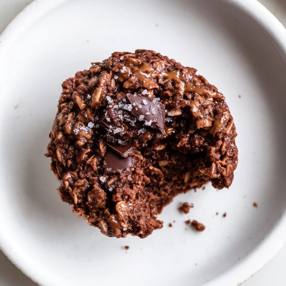 Serve Brownie Protein Bites after a workout with cold milk, dense chocolate energy.