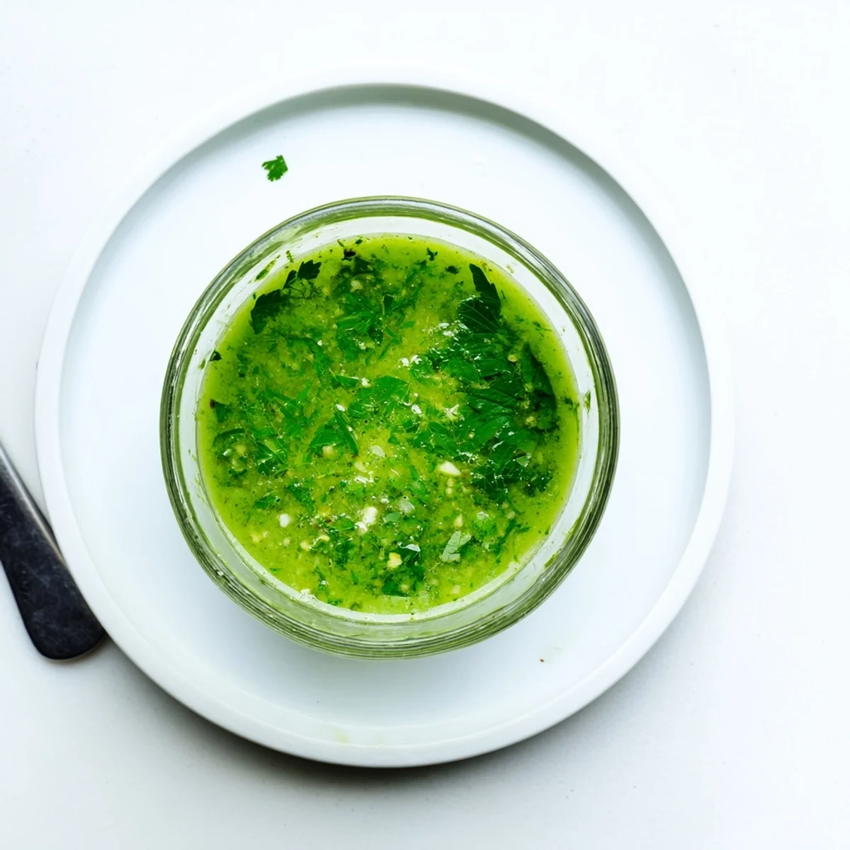 Creamy cilantro lime fresh dressing spiked with jalapeño served beside grilled chicken and vegetables
