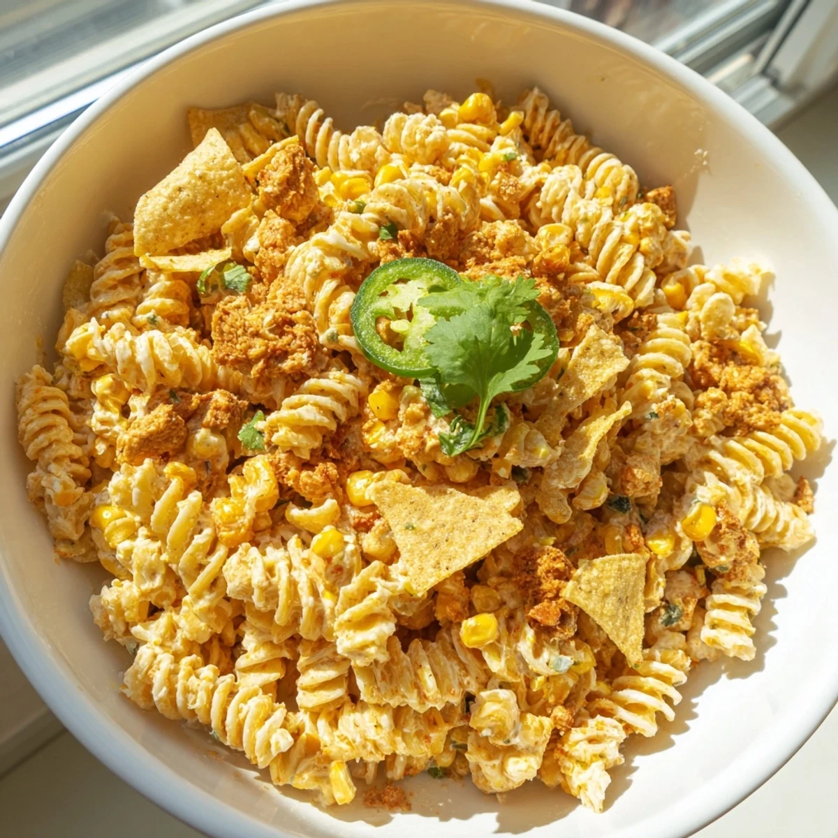 Mexican Street Corn Pasta Salad