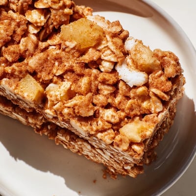 Apple Peanut Butter Granola Bars